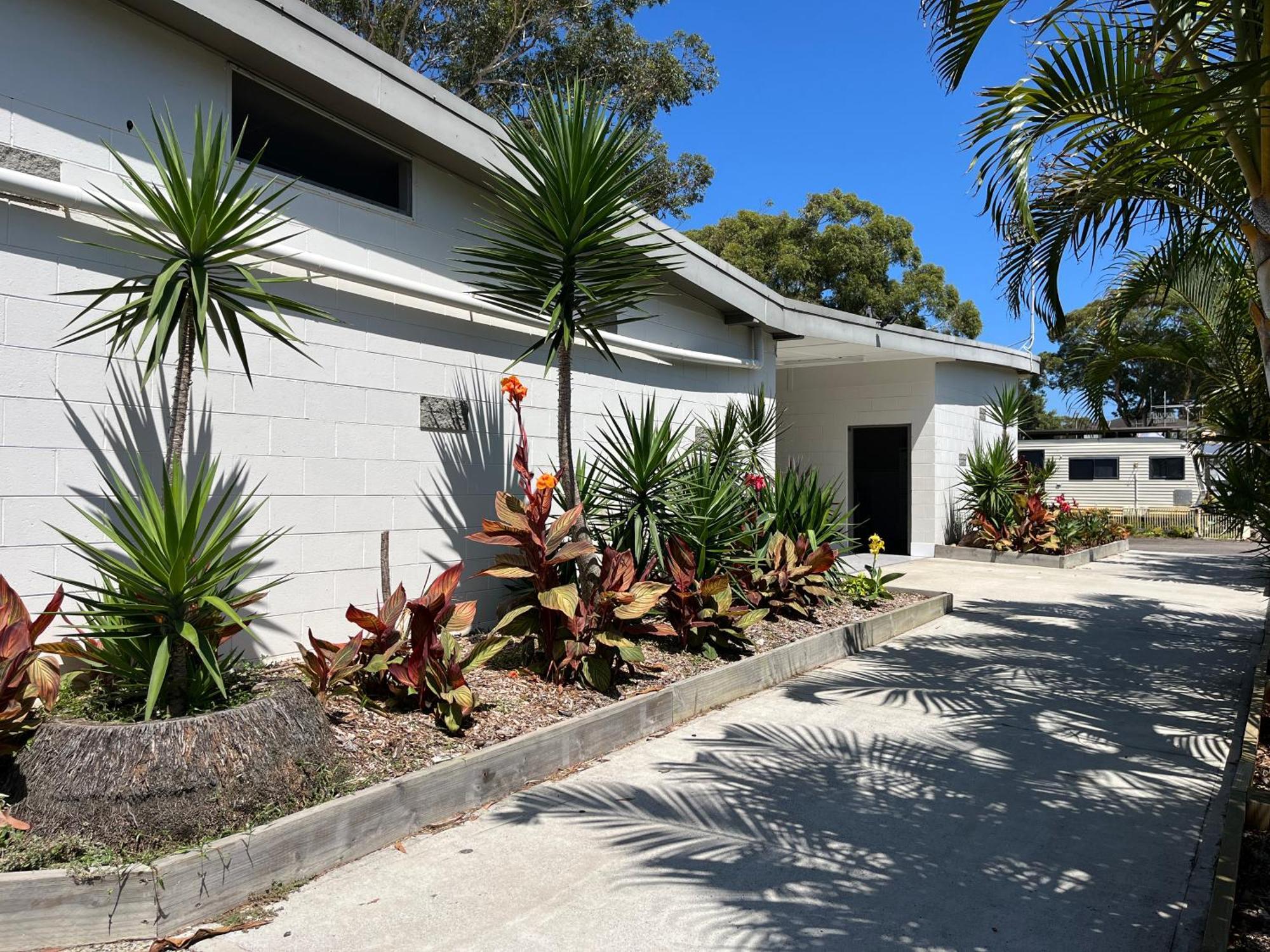 Shelly Beach Holiday Park Entrance Exteriér fotografie